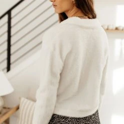 PROMESA Sweaters Elaina Cropped Cardigan