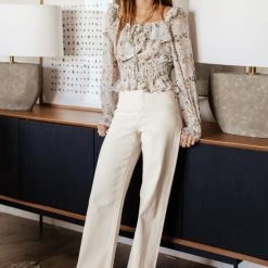 DRESS FORUM Long Sleeve Laila Floral Blouse 19 DRESS FORUM Long Sleeve Laila Floral Blouse