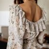 DRESS FORUM Long Sleeve Laila Floral Blouse
