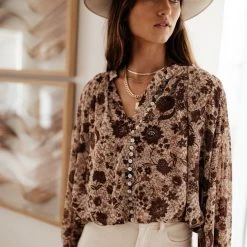 DRESS FORUM Jansen Floral Blouse