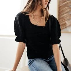 Vero Moda Rochelle Sweater In Black