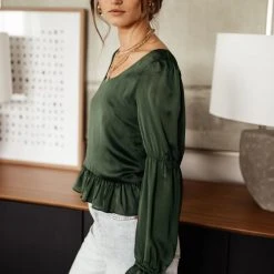 PROMESA Shirts & Blouses Brooke Blouse