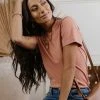 WORUI Mckenna Tee Shirt In Peach Tops