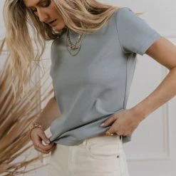 WORUI Mckenna Tee Shirt In Chartreuse 25 WORUI Mckenna Tee Shirt In Chartreuse