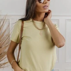 WORUI Mckenna Tee Shirt In Chartreuse