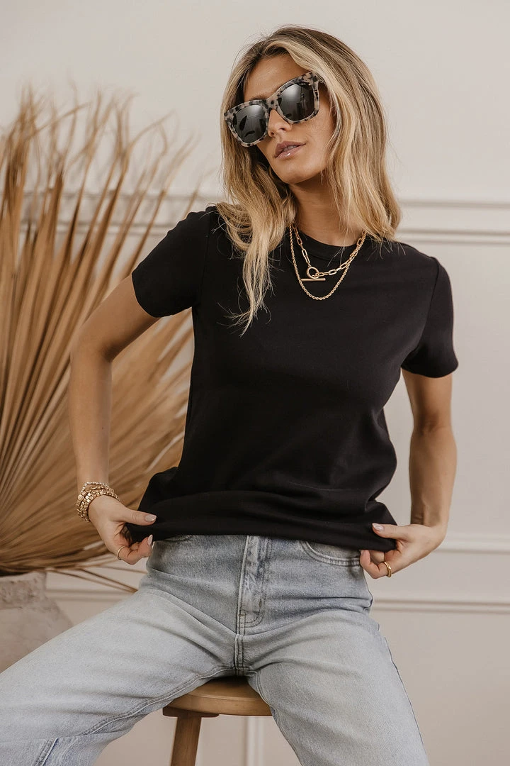 WORUI Mckenna Tee Shirt In Cream 8 WORUI Mckenna Tee Shirt In Cream