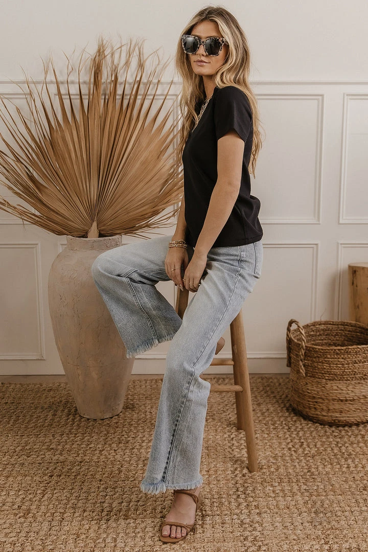 WORUI Mckenna Tee Shirt In Black New Arrivals 12 WORUI Mckenna Tee Shirt In Black New Arrivals