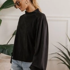 SINA Sweaters Carsyn Sweater In Black - FINAL SALE 18 SINA Sweaters Carsyn Sweater In Black - FINAL SALE