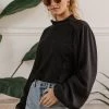 SINA Sweaters Carsyn Sweater In Black - FINAL SALE