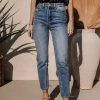 KanCan Tayla Mom Jeans In Medium Wash 2 KanCan Tayla Mom Jeans In Medium Wash
