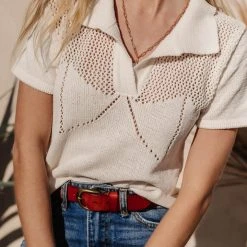 Maize Hannah Knit Top - FINAL SALE Work Edit