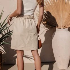 TEA N ROSE Whitney Knee-Length Skirt Work Edit