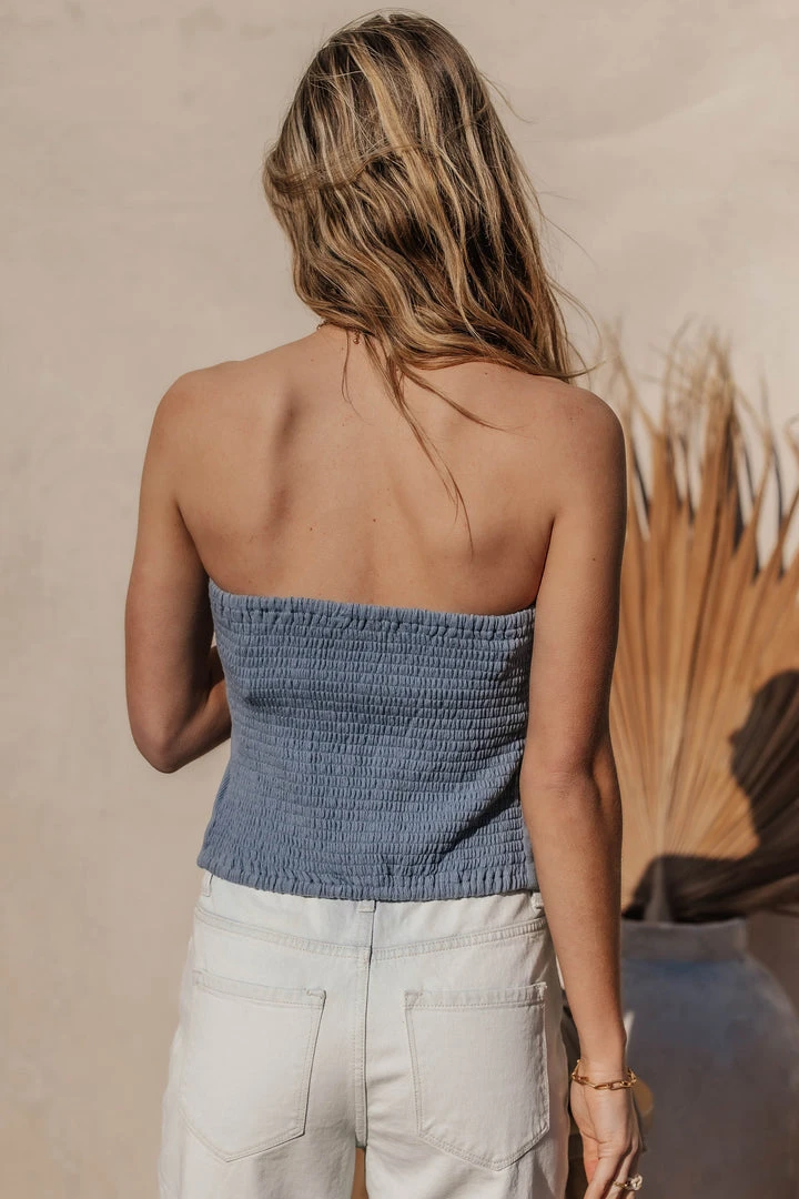 WORUI Theresa Top In Blue - FINAL SALE Fresh Markdowns 7 WORUI Theresa Top In Blue - FINAL SALE Fresh Markdowns