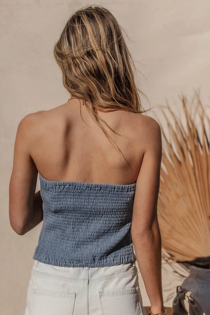 WORUI Theresa Top In Blue - FINAL SALE Fresh Markdowns 8 WORUI Theresa Top In Blue - FINAL SALE Fresh Markdowns