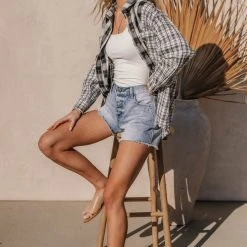 PROMESA Jena Plaid Shirt