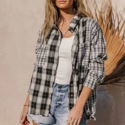 PROMESA Jena Plaid Shirt