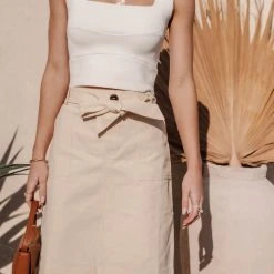 TEA N ROSE Whitney Knee-Length Skirt Work Edit