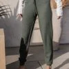 Vero Moda Allana Jogger In Olive Green Loungewear
