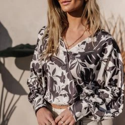 DRESS FORUM Chandler Wrap Top