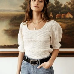 Vero Moda Rochelle Sweater In Cream