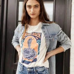 WORUI Tops Poison Rock Graphic Tee