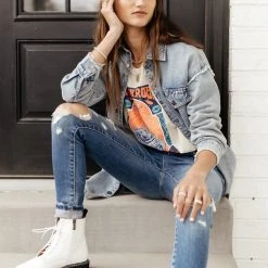 WORUI Tops Poison Rock Graphic Tee