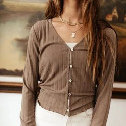 Vero Moda Ryann Top In Brown Sets