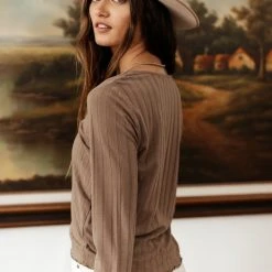 Vero Moda Ryann Top In Brown Sets