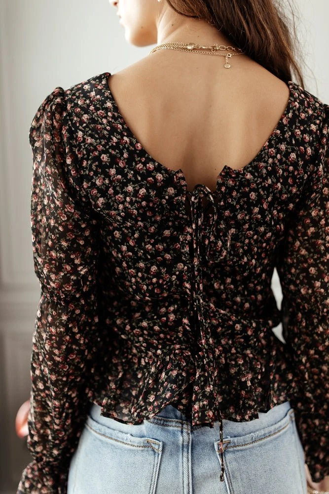 PROMESA Bohme In Bloom Daryl Floral Top 4 PROMESA Bohme In Bloom Daryl Floral Top