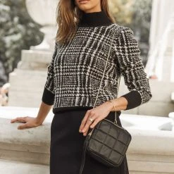 Sweaters Vero Moda Darcy Sweater In Black - FINAL SALE