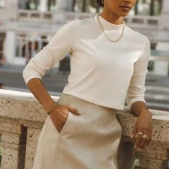 Vero Moda Aurelie Top In Camel