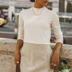 Vero Moda Aurelie Top In Ivory Work Edit 13 Vero Moda Aurelie Top In Ivory Work Edit