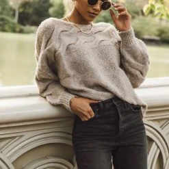 CALISTA Madison Dolman Sweater - FINAL SALE