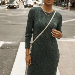 Vero Moda Reef Midi Dress In Emerald - FINAL SALE 18 Vero Moda Reef Midi Dress In Emerald - FINAL SALE