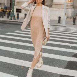 Vero Moda Reef Midi Dress In Charcoal - FINAL SALE