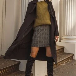 DRESS FORUM Fresh Markdowns Emiliana Plaid Skirt - FINAL SALE