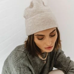 Hats & Beanies Vero Moda Zooey Ribbed Beanie In Blue