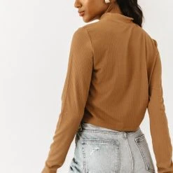 Vero Moda Aurelie Top In Camel