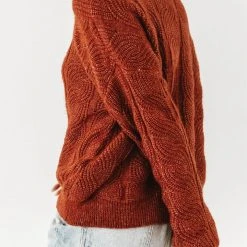 Vero Moda Muriel Sweater In Brick - FINAL SALE Sweaters