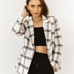 OVI Raine Plaid Blazer