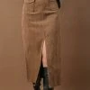 LISTICLE Ninette Maxi Skirt In Mocha 2 LISTICLE Ninette Maxi Skirt In Mocha