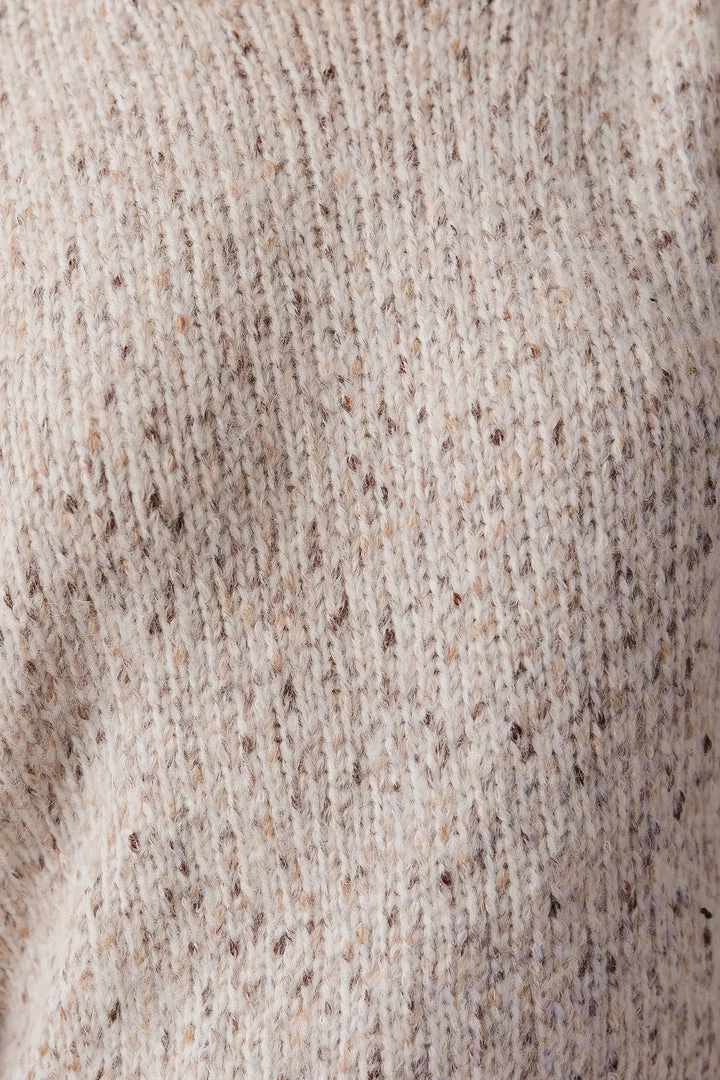 Sweaters Vero Moda Alisa Short Sleeve Sweater In Taupe - FINAL SALE 8 Sweaters Vero Moda Alisa Short Sleeve Sweater In Taupe - FINAL SALE