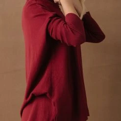 TEA N ROSE Sweaters Linden Turtleneck Sweater In Tomato - FINAL SALE 10 TEA N ROSE Sweaters Linden Turtleneck Sweater In Tomato - FINAL SALE