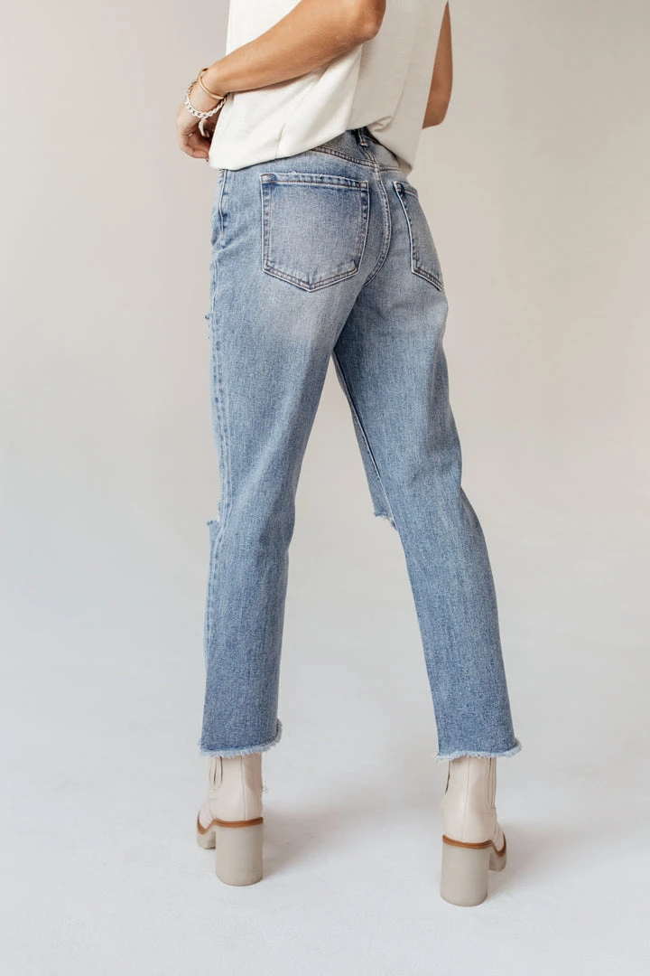 PLASTIC Vervet Beverley Straight Leg Denim- FINAL SALE 13 PLASTIC Vervet Beverley Straight Leg Denim- FINAL SALE