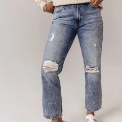 CELLO JEANS Denim Bohme Mom Jeans In Light Wash