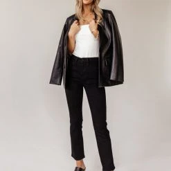 PLASTIC Vervet Dominic Straight Jeans