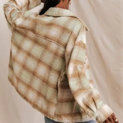 WELLMADE INC Lynne Shirt Jacket Outerwear