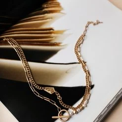 SIETE COLLECTION Meriah Layered Necklace