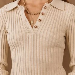 PROMESA Darby Ribbed Top