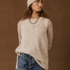 Vero Moda Daniil Long Vest In Oatmeal - FINAL SALE Sweaters